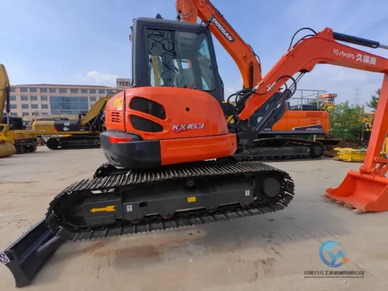 Used-Excavator-Kubota-KX163-With-Crank-Arm-5